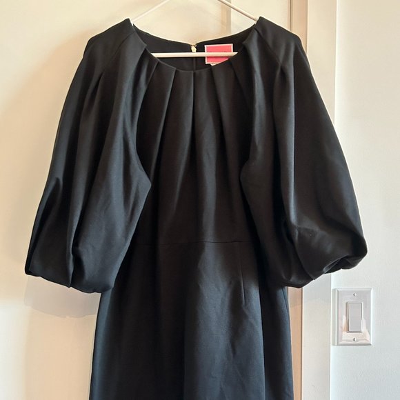 Kate Spade EUC Ponte Pleated-shoulder Dress - Picture 7 of 9